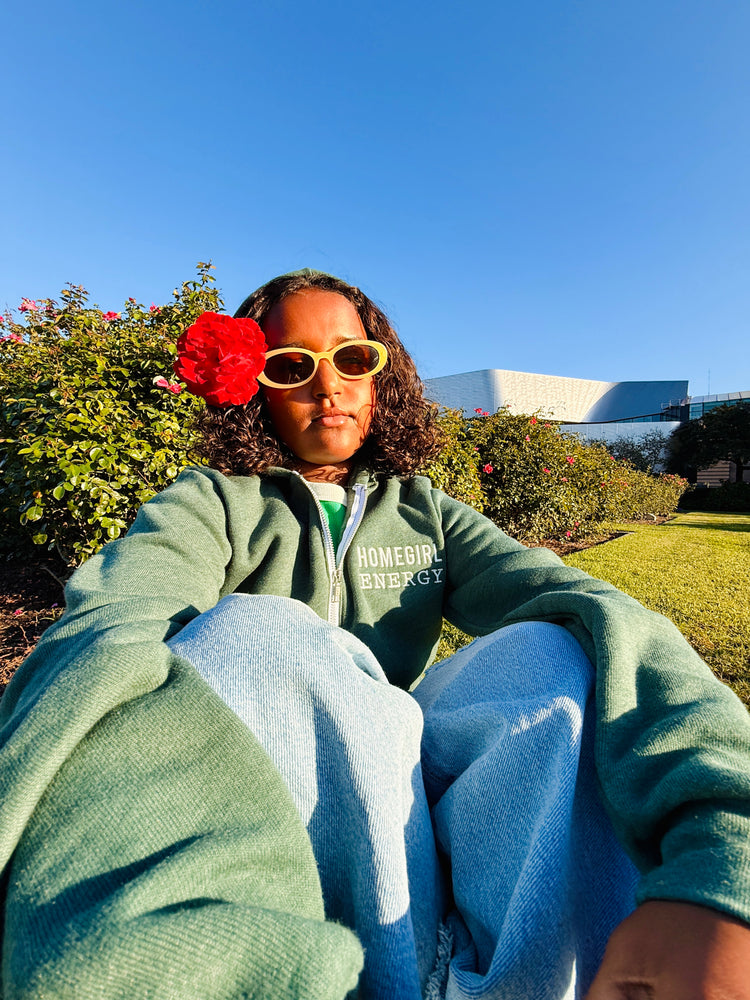 LIL HOMEGIRL ENERGY ZIP UP