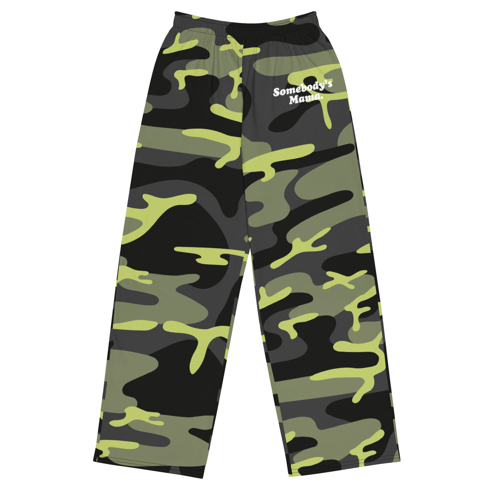 All-over print unisex wide-leg pants
