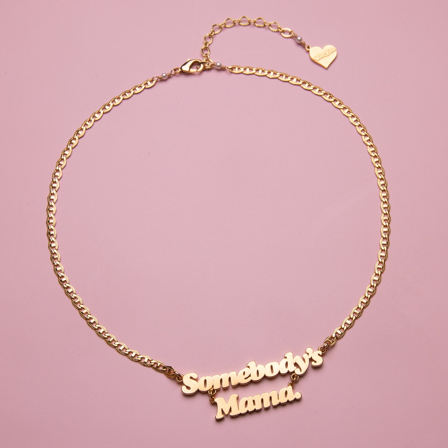 Mama Gold Nameplate