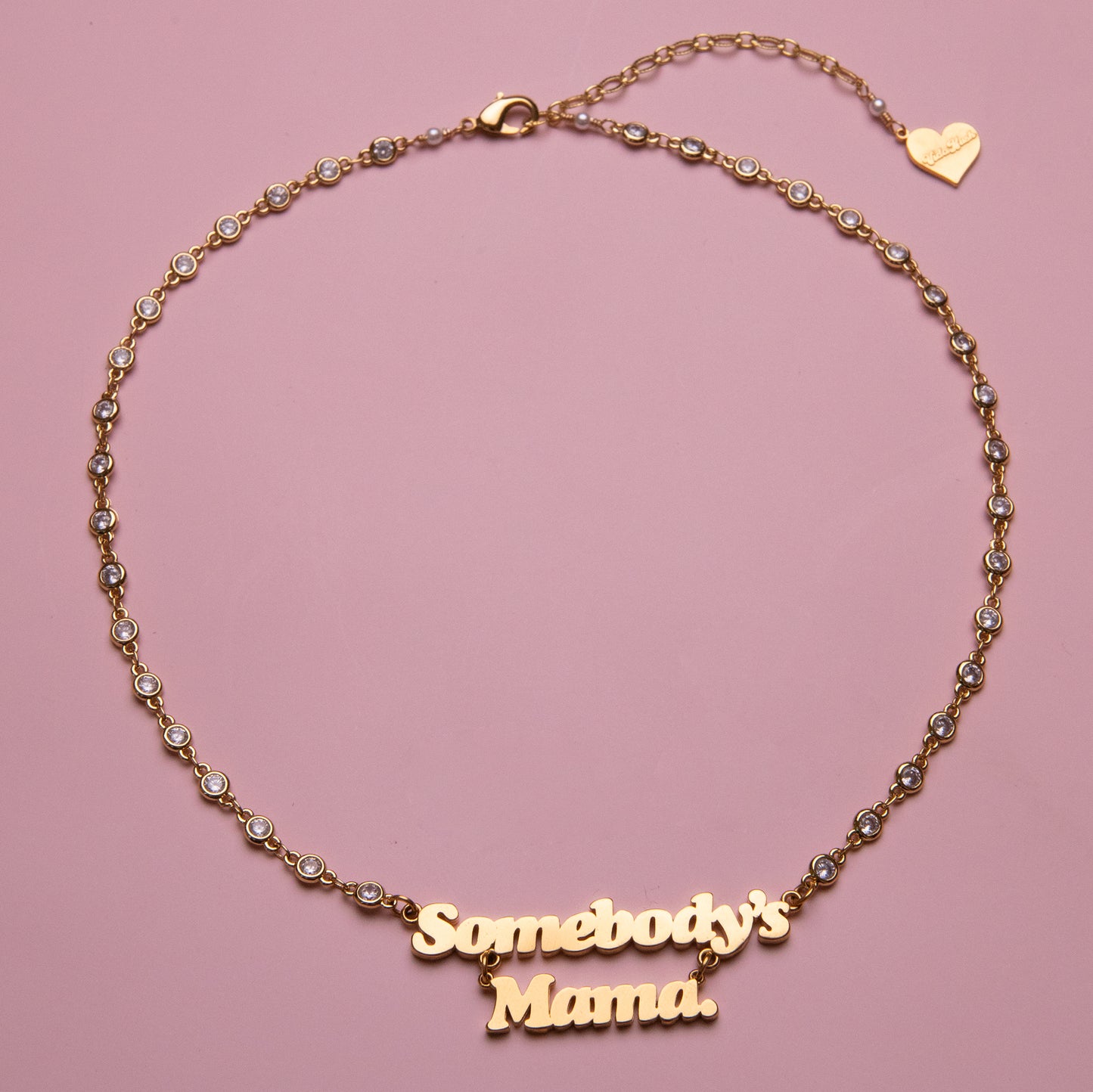 Mama Gold Nameplate