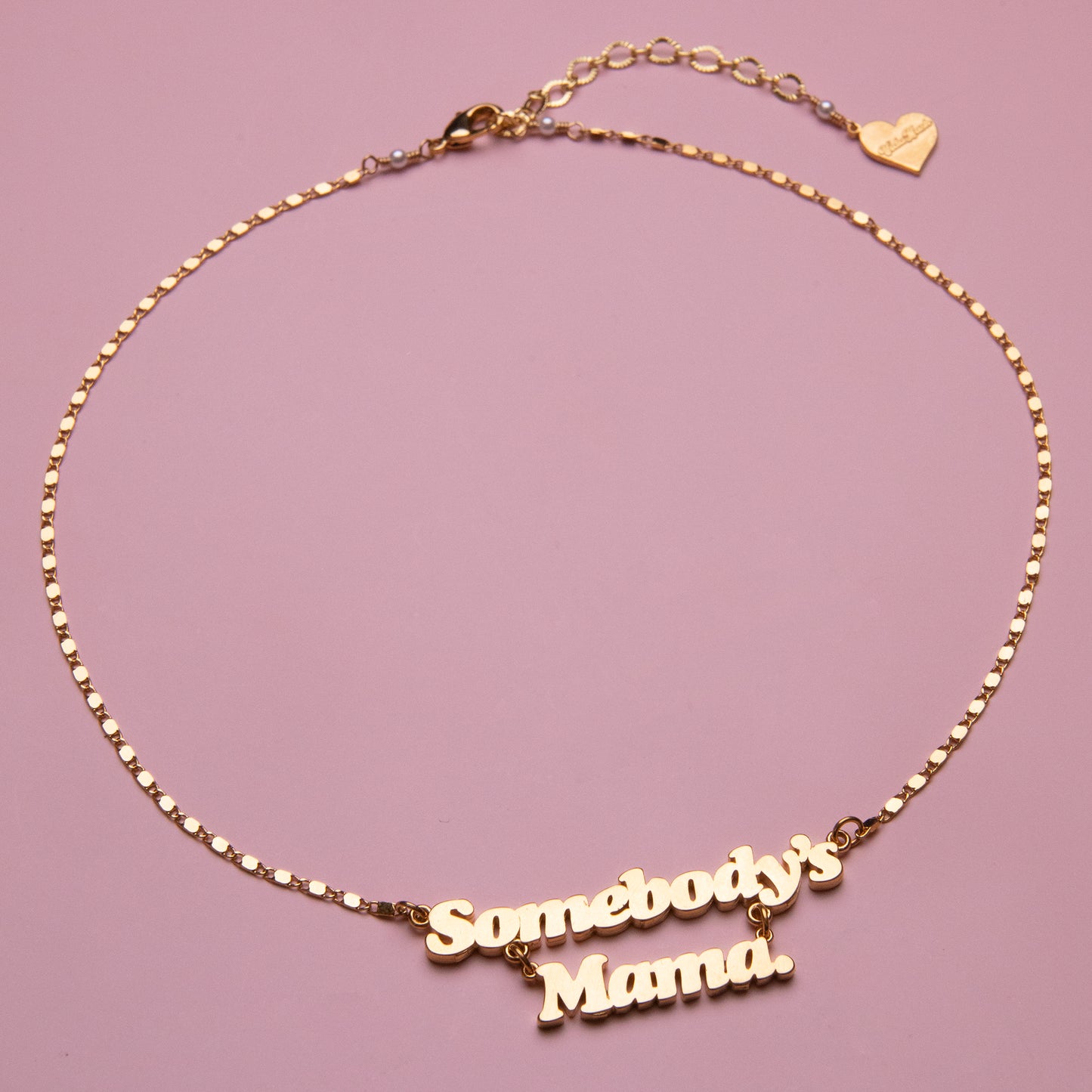 Mama Gold Nameplate