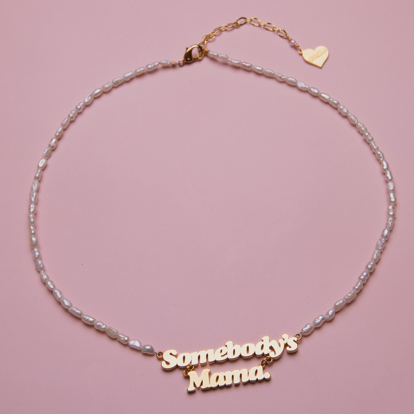 Mama Gold Nameplate