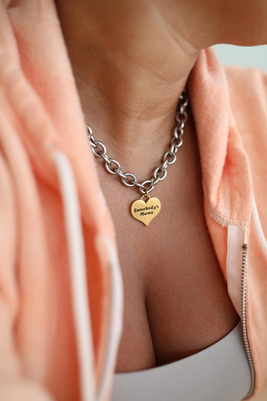 Mama Heart Necklace