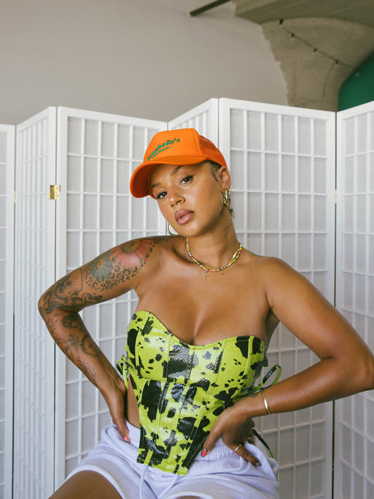 Mama’s Trucker Hat Orange