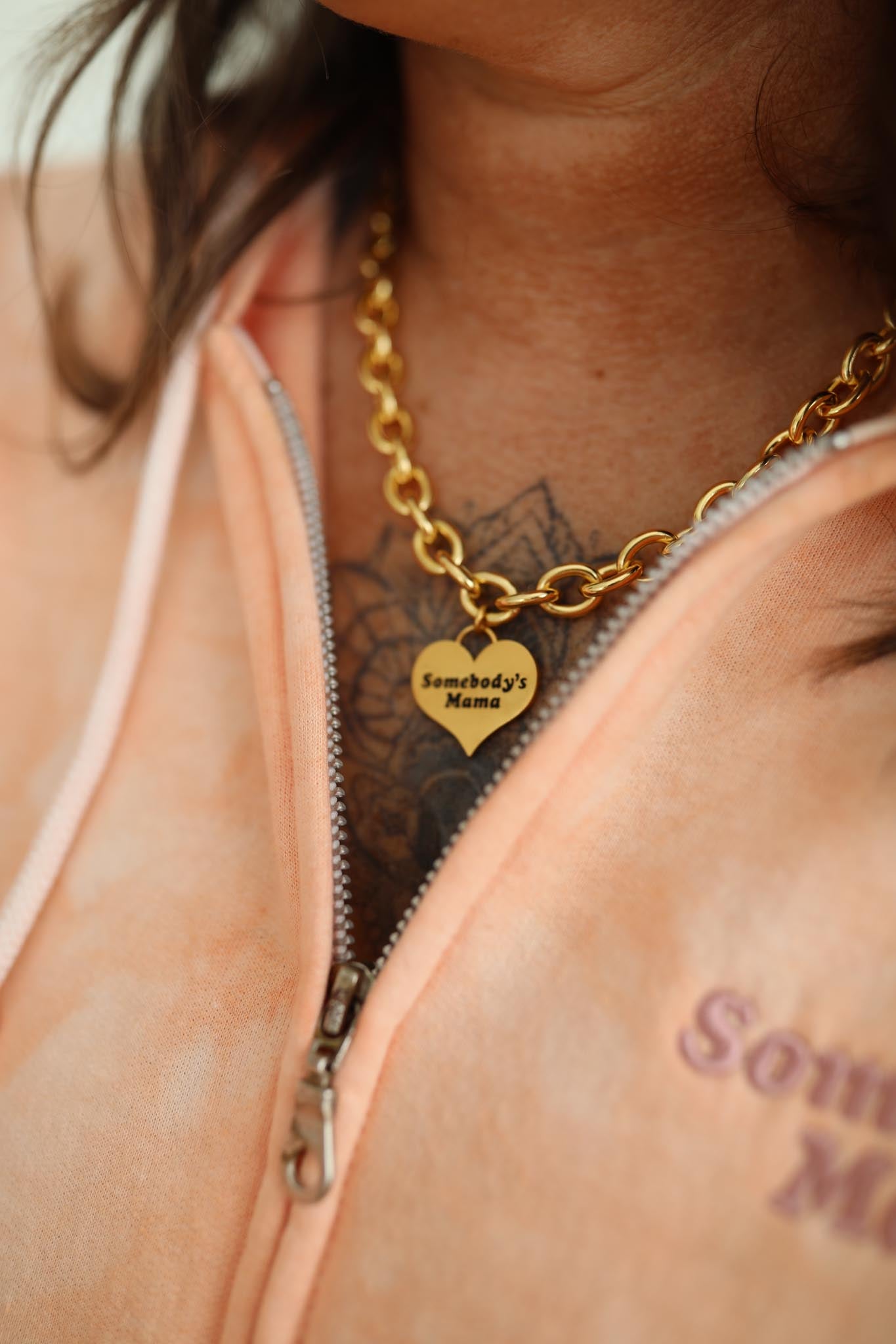 Mama Heart Necklace