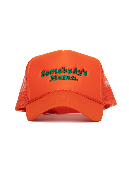 Mama’s Trucker Hat Orange