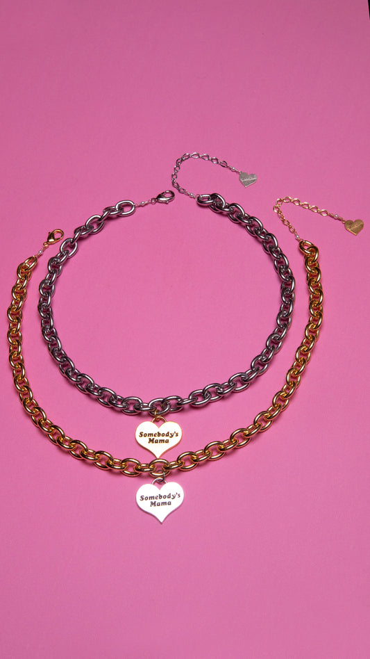 Mama Heart Necklace